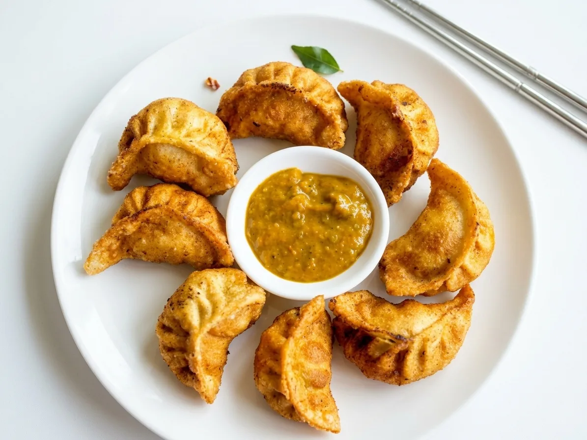 Lollipop Chicken - crispy appetizer at London Hakka & Momo House