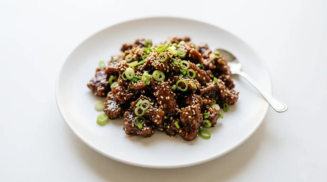 Chilli Beef at London Hakka & Momo House in London, ON