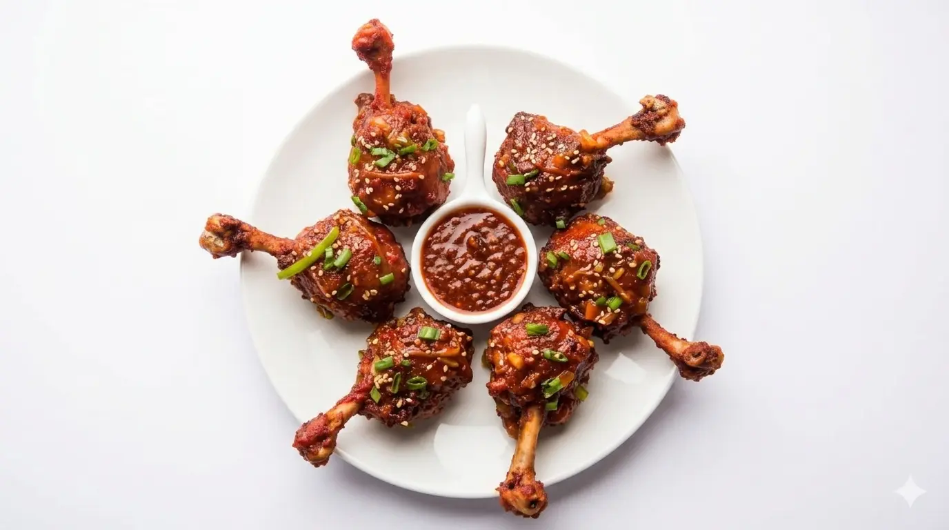 Lollipop Chicken at London Hakka & Momo House in London, ON